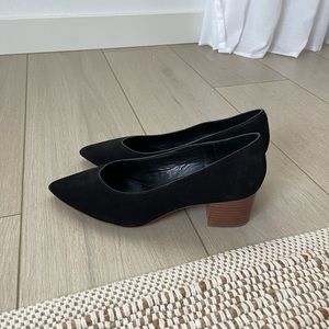Black Block Heeled Shoes